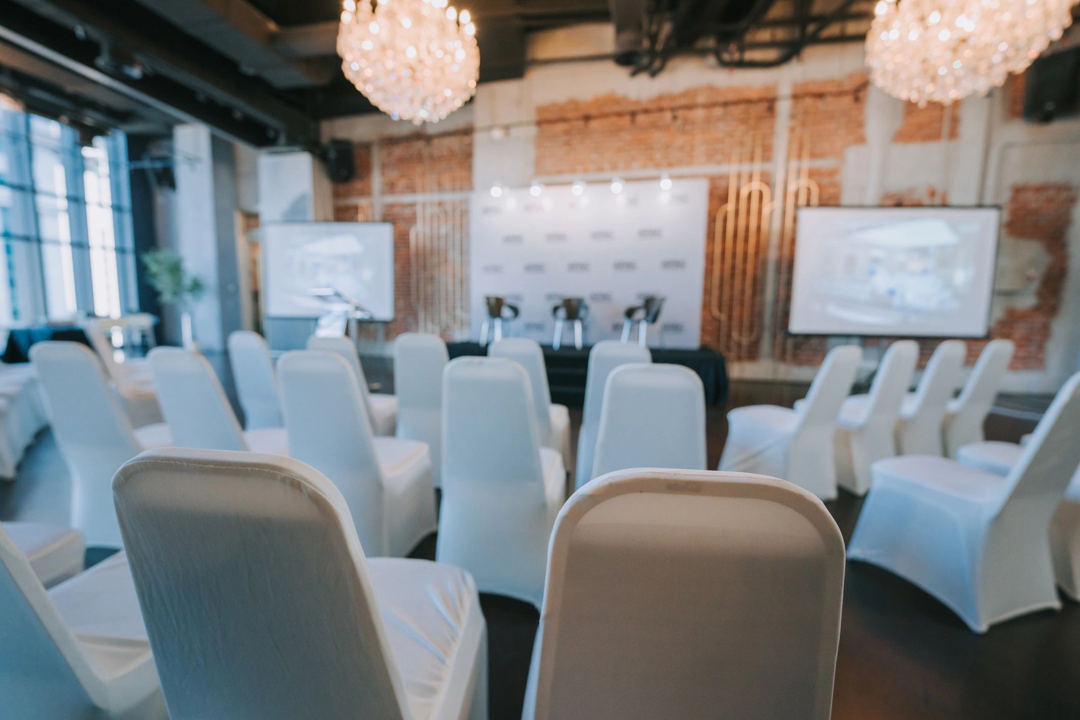 Modern conference room in a contemporary office building