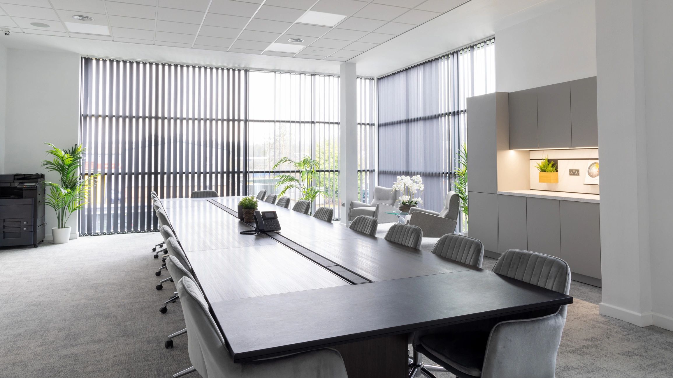 Contemporary conference room